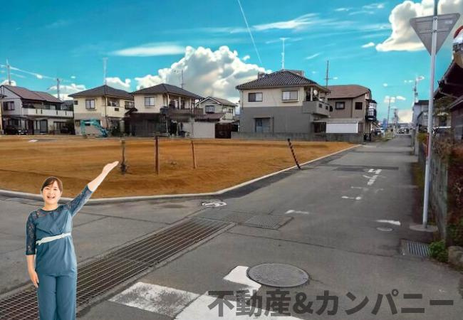 松山市余戸南３丁目の売地の外観|外観です