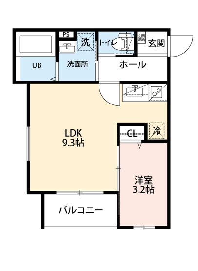 【間取り】 | 仲介手数料０円！HPに初期費用掲載！「プライスホーム」で検索！gracia箱崎