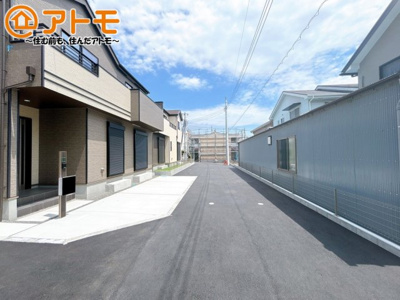 【前面道路含む現地写真】 | 駿東郡清水町伏見409番　新築一戸建て　C号棟
