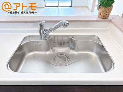 【設備】 | 駿東郡清水町伏見409番　新築一戸建て　C号棟 | 広いシンクは使い勝手良好です♪