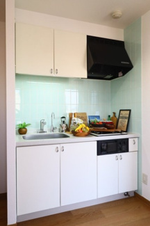 【キッチン】 | マートルコート自由が丘・Ⅱ | ※家具･小物はイメージです