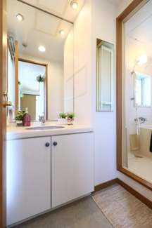 【独立洗面台】 | マートルコート自由が丘・Ⅱ | ※家具･小物はイメージです