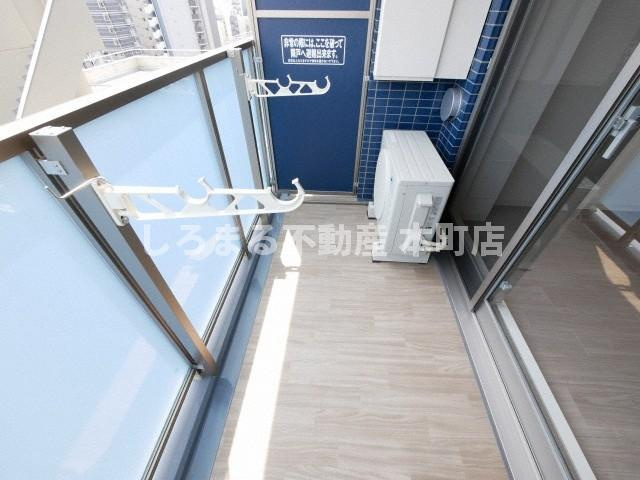 プレサンス大手前ピリオドのバルコニー