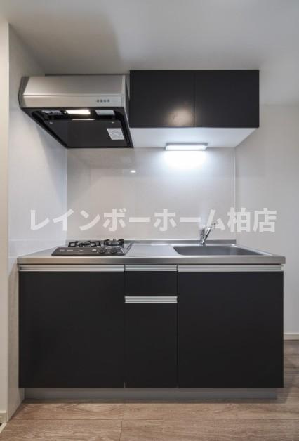 デザイナーズ1K＋WIC・都市ガス・設備充実で快適新生活のキッチン|キッチンです