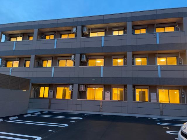 プライムヴィラの外観|外観写真（夜）