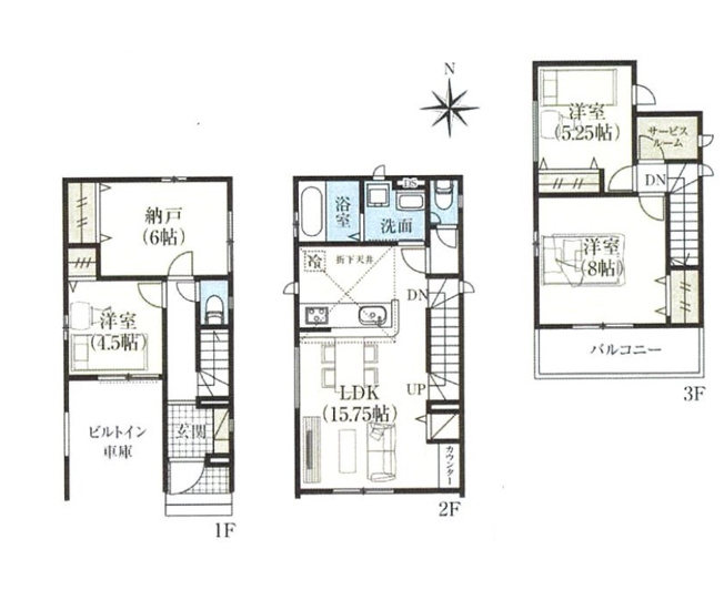 川口市本前川1丁目　5号棟