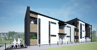 【外観パース】 | Maison Casita　十日町