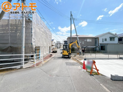 【前面道路含む現地写真】 | 駿東郡清水町伏見409番　新築一戸建て　D号棟