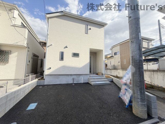 三郷市彦成1丁目　新築戸建　全1棟の外観|現地の写真になります。