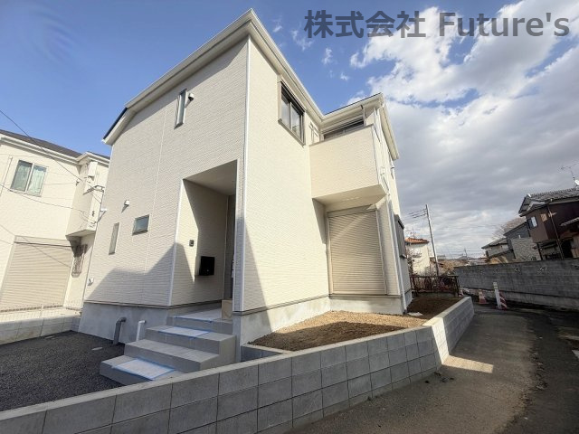 三郷市彦成1丁目　新築戸建　全1棟の外観|現地の写真になります。