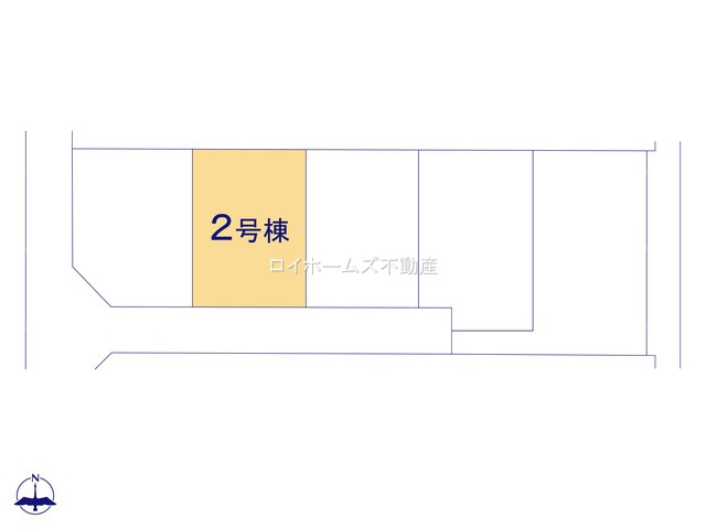 【区画図】 | 一宮市今伊勢町馬寄字上畑田41-1『仲介料無料』新築戸建て | 2号棟