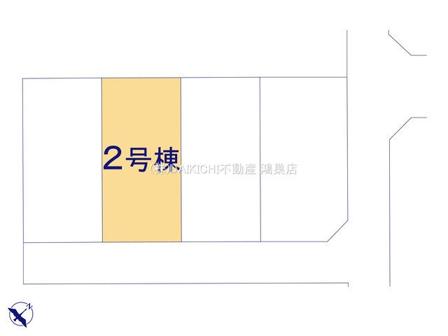 【区画図】 | 鴻巣市東第4　Livele Garden.S　新築戸建　全4棟　2号棟