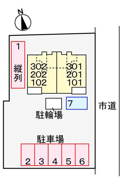 クレメント　エス・ケイの駐車場|駐車場