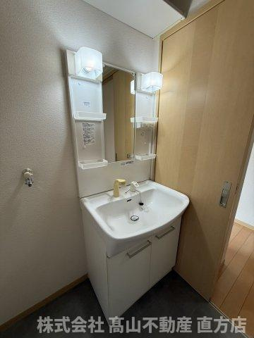 ヴィサージュ本城D棟の洗面所