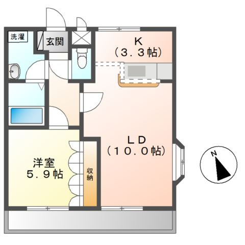 asunaro（アスナロ）の間取り