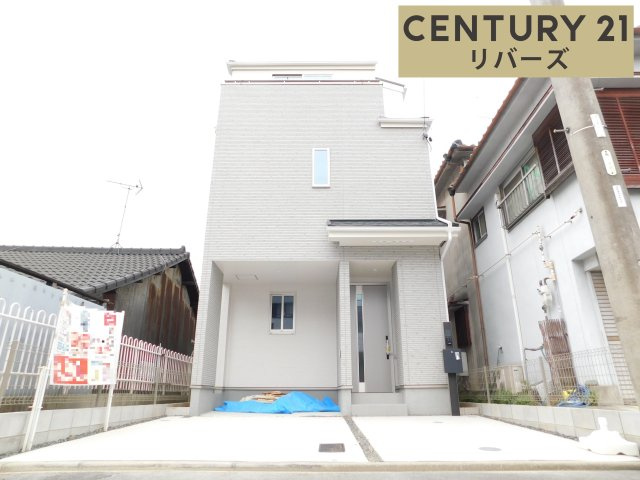 名古屋市西区笠取町１丁目の新築一戸建の外観|◇限定１棟◇　　新価格！！いつでも見学出来ます♪（お問合せ当日、平日、水曜、夜間でもＯＫ）　全居室６．０帖以上♪　駐車並列２台ＯＫ！　２階ＬＤＫ！　南面に人工芝の庭付き♪