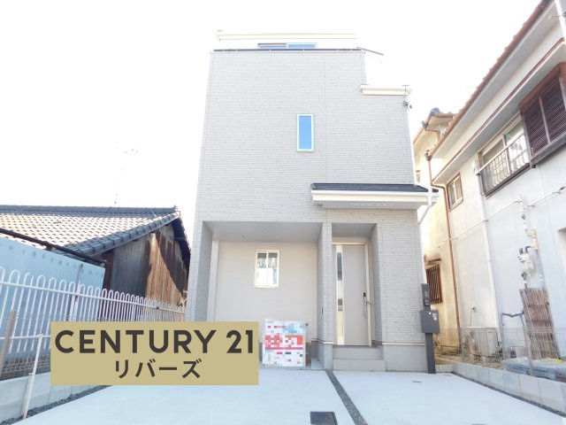 名古屋市西区笠取町１丁目の新築一戸建の外観|◇限定１棟◇　　新価格！！いつでも見学出来ます♪（お問合せ当日、平日、水曜、夜間でもＯＫ）　全居室６．０帖以上♪　駐車並列２台ＯＫ！　２階ＬＤＫ！　南面に人工芝の庭付き♪