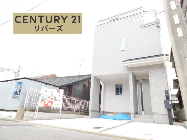 名古屋市西区笠取町１丁目の新築一戸建の外観|◇限定１棟◇　　新価格！！いつでも見学出来ます♪（お問合せ当日、平日、水曜、夜間でもＯＫ）　全居室６．０帖以上♪　駐車並列２台ＯＫ！　２階ＬＤＫ！　南面に人工芝の庭付き♪