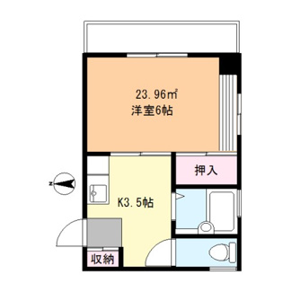 【間取り】 | 第２大室マンション