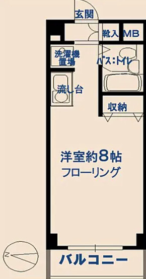 シントミプラザ新宿の間取り|シントミプラザ新宿