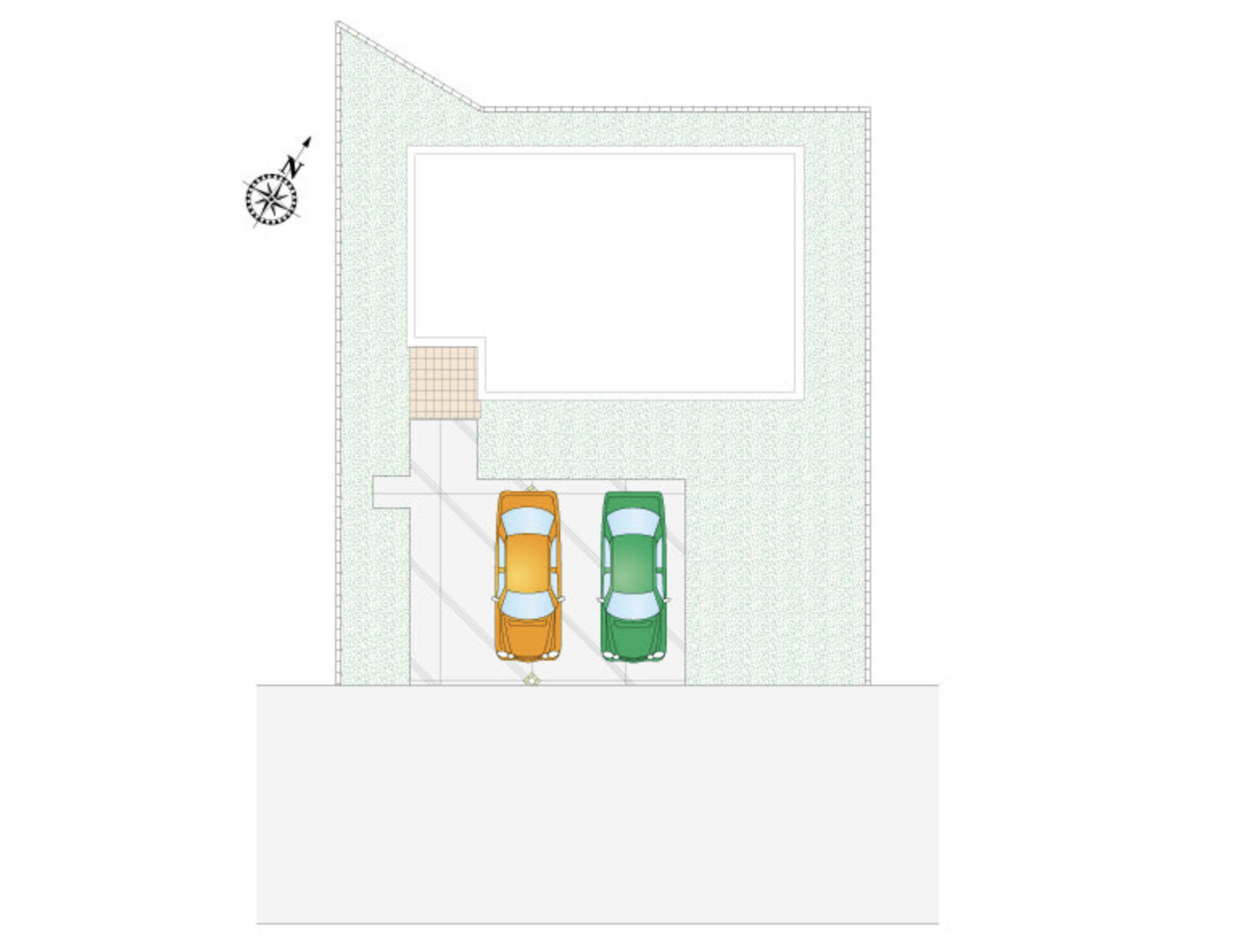 比企郡小川町大塚7号棟　新築戸建の区画図|■東武東上線「小川町駅」徒歩6分
■南道路につき日当たり良好
■駐車場並列4台可能
■即日ご案内可能