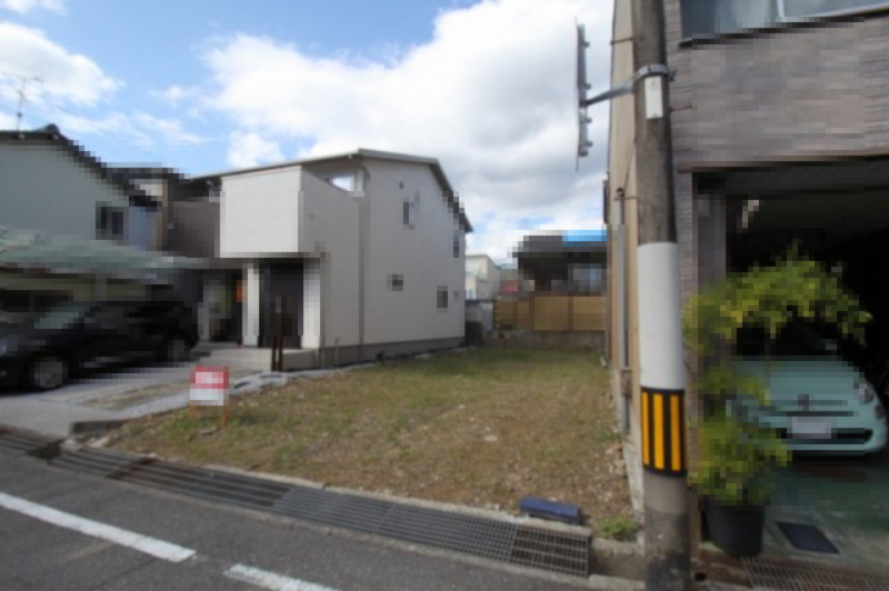 三園町　建築条件なし　売土地　の土地図