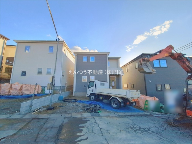 リーブルガーデン山の田町の前面道路含む現地写真