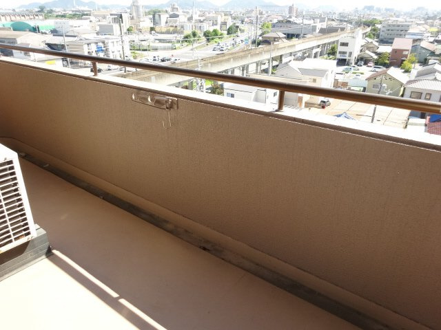 朝日プラザ野里北野町のバルコニー