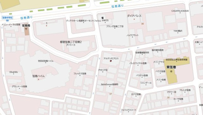 【地図】 | 世田谷区アルテシモブロス305