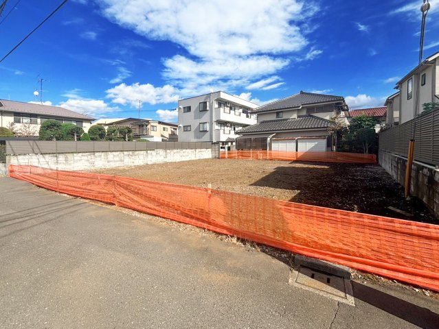 宅地分譲［小金井市前原町４丁目］の前面道路含む現地写真|中央線『武蔵小金井』駅徒歩１３分の閑静な第１種低層エリア（２０２５年１１月撮影）
