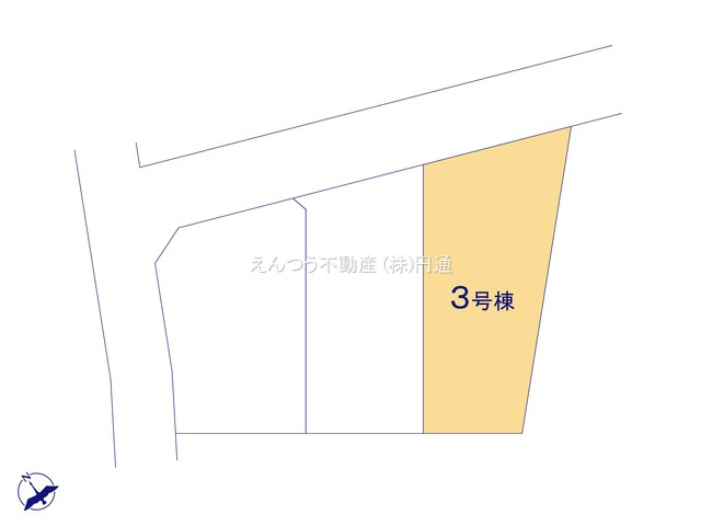 リーブルガーデン山の田町の区画図