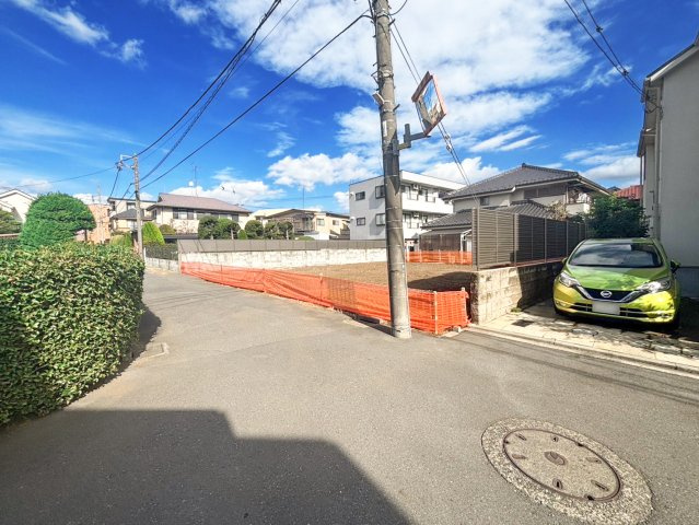 宅地分譲［小金井市前原町４丁目］の前面道路含む現地写真|（２０２５年１１月撮影）
