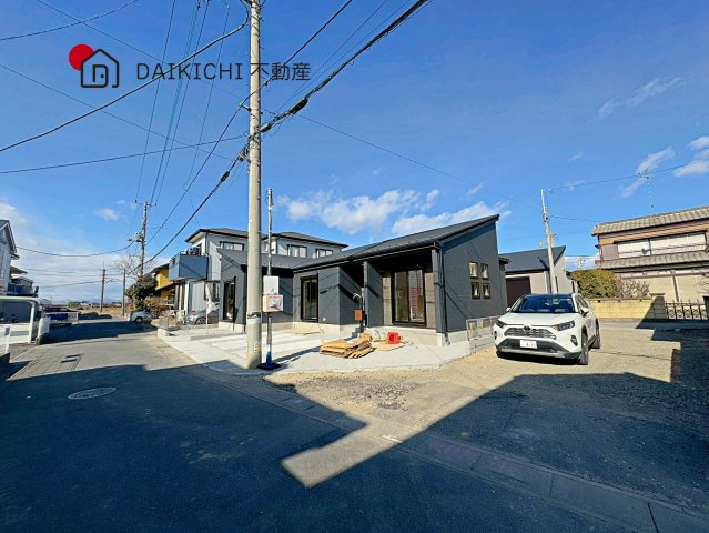 【前面道路含む現地写真】 | 行田市矢場　GRAFARE PREMIER　新築戸建　全2棟　2号棟