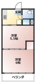 【間取り】 | 花ノ木アパート