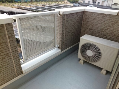 【バルコニー】 | エスプワールＩ（アイ）Ⅱ | 広々としたバルコニーです