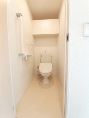 【トイレ】 | アンジュ | 落ち着いた色調のトイレです