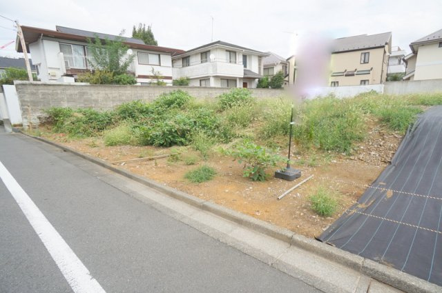 等々力６　土地の外観|☆一通道路の接道で交通量は少なめ
☆徒歩10分ほどで2駅2路線利用可