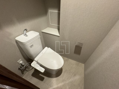 【トイレ】 | ブランズタワー谷町四丁目 | ブランズタワー谷町四丁目　温水洗浄便座