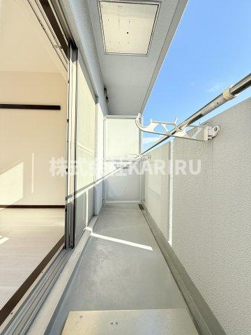 ベルエキップオグランのバルコニー