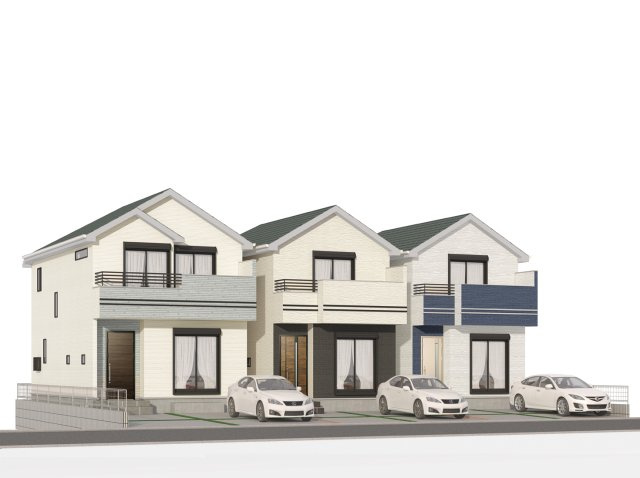 守山区川西2丁目 （全3棟）の外観パース