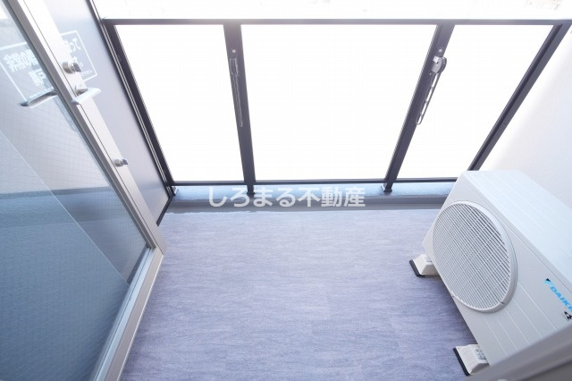 プレサンス朝潮橋ベイ・ブリーズのバルコニー