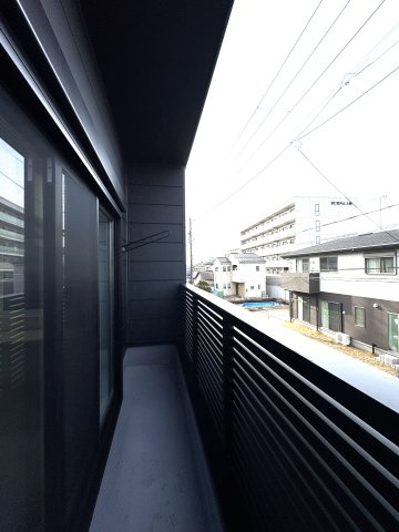 中央区下所島1丁目　新築戸建　1号棟のバルコニー