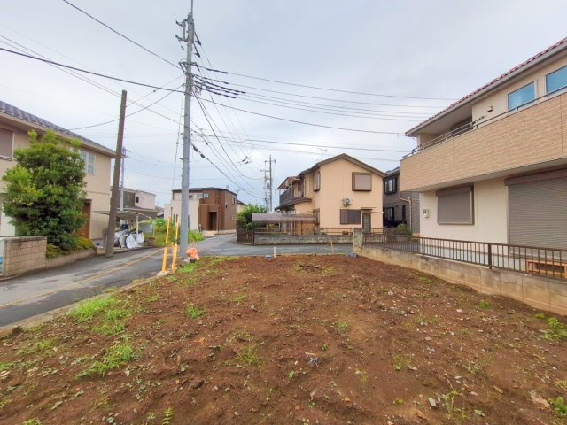 富士見市大字水子の売地の外観