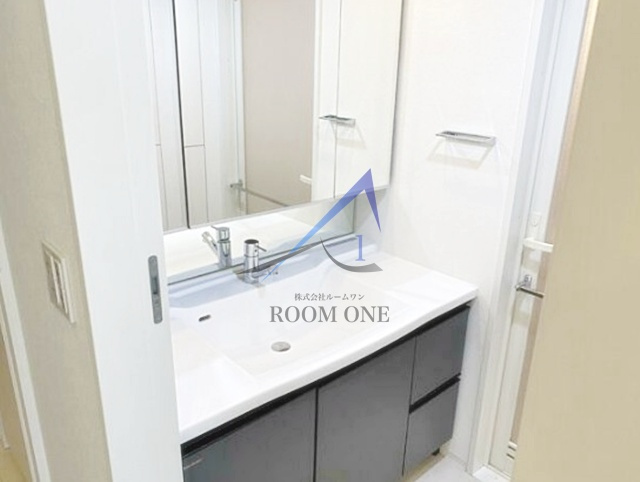 オークプレイス豊洲の洗面所|洗面台です。
