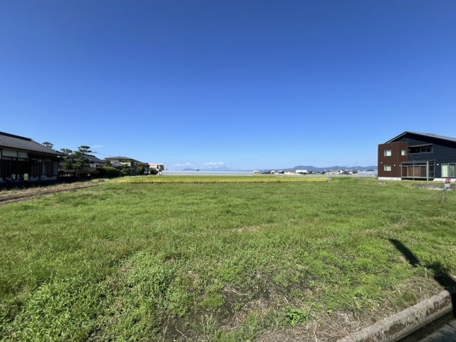 八代市鏡町990-1、990-2　土地の外観