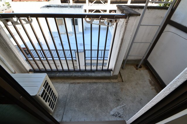 広島市中区舟入本町の賃貸マンションのバルコニー