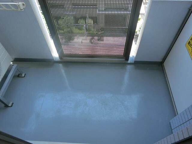 クオリア小石川のバルコニー