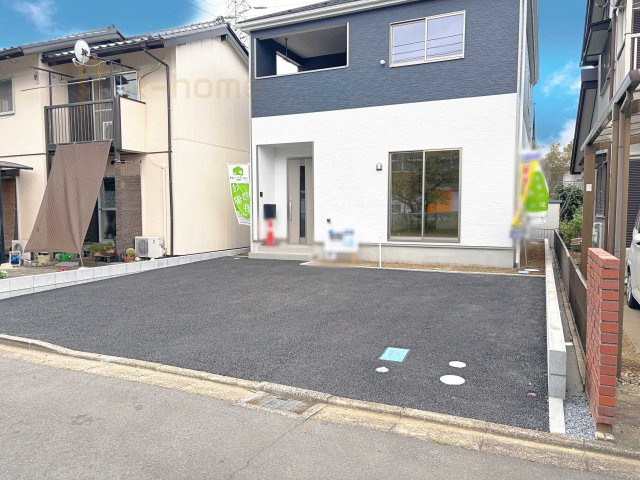 守谷市御所ケ丘第4　新築戸建て　1号棟の駐車場|カースペースは2台お停めいただけます♪