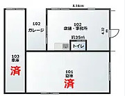 船橋市二和東６丁目の一棟マンションの間取り
