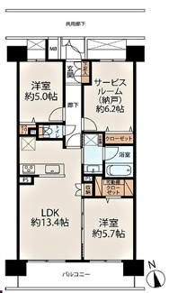 【間取り】 | コスモ戸田公園リバーシティイースト